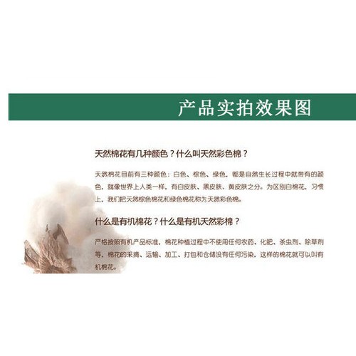 彩棉 天然有机彩棉纱线 40s深棕色 有现货 包检测图2