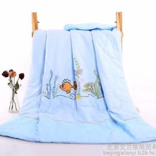 艾兰依纯棉纱布婴儿童围嘴 口水巾 饭兜 暗扣图4
