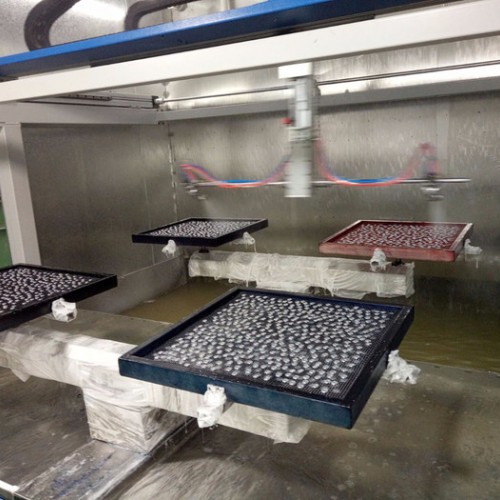 纽扣喷涂设备五轴往复机 衣服饰品喷漆设备 自动喷涂设备 数控涂装设备 南鑫NX-001自动化喷涂设备图4