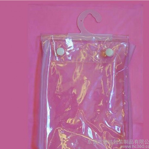 专业制袋  PVC胶袋 透明包装袋 pvc纽扣袋 透明扣子袋图2