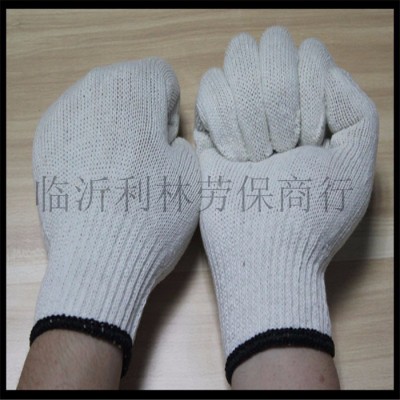 厂家生产批发细棉纱线手套 **400g克灯罩棉劳保防护手套