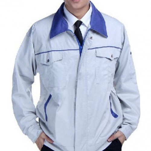 【常州镇江】低价**涤棉纱卡工作服 职业服 工作服定做图1
