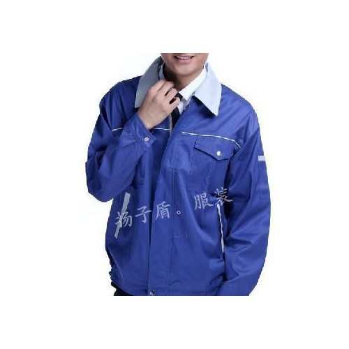 【常州镇江】低价**涤棉纱卡工作服 职业服 工作服定做图3
