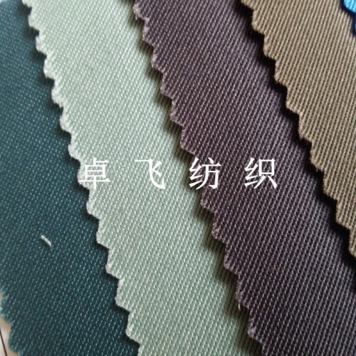 现货涤棉纱卡/工装面料21*21/108*58图2