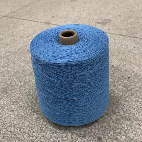 色纱现货 针织棉纱线染色 精梳40s/1紧密赛络纺图3