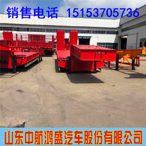 江西装载50-60吨低平板半挂车 市场报价图8