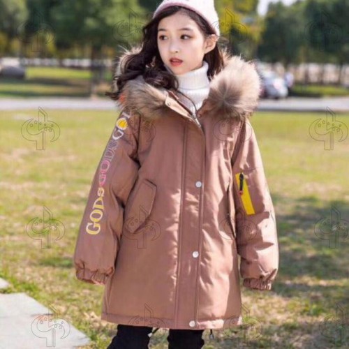 2019新款秋冬季男女快乐羽琪品牌折扣童装羽绒服图1