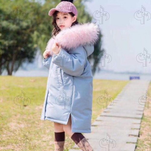 2019新款秋冬季男女快乐羽琪品牌折扣童装羽绒服图5