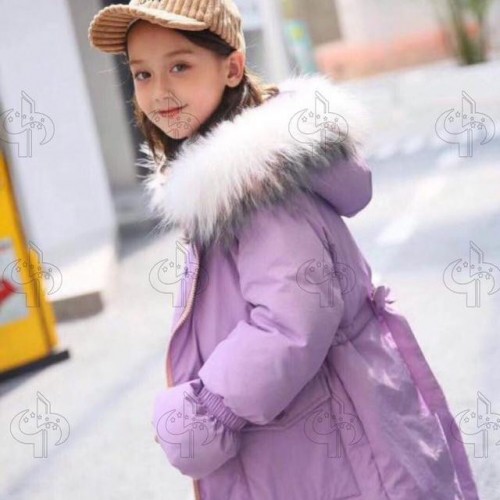 2019新款秋冬季男女快乐羽琪品牌折扣童装羽绒服图4