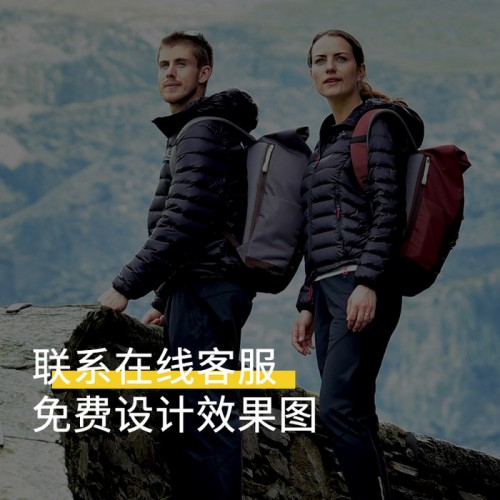 匡匡 羽绒服源头生产厂家 羽绒服加工定做 团体羽绒服外套加工来样印logo生产厂家图2
