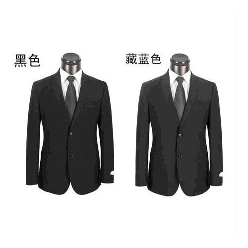 供应名坤西装男士西服套装修身 商务 职业套装图2