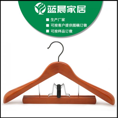 ****推荐 服装店大衣架 豪华实木西装衣架图4