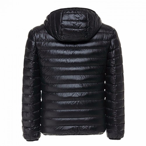 轻薄羽绒服男款连帽大码休闲白鸭绒羽绒服定制加工图1