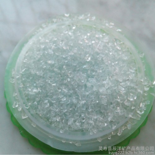 辰洋供应玻璃砂 山西装饰玻璃砂 白色玻璃砂 型号齐全图3