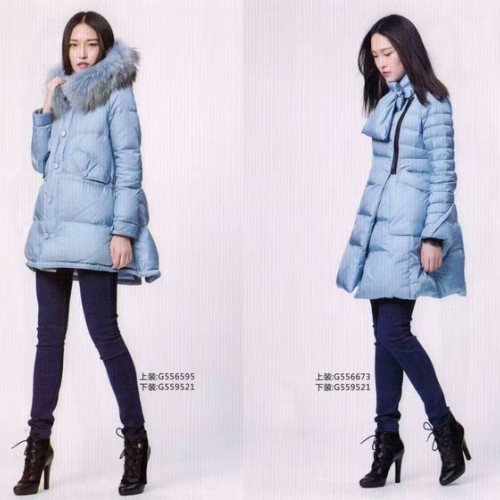 武汉惠品折扣一线女装品牌哥邦时尚高端冬装双面呢、羽绒服尾货货源分份批发图2