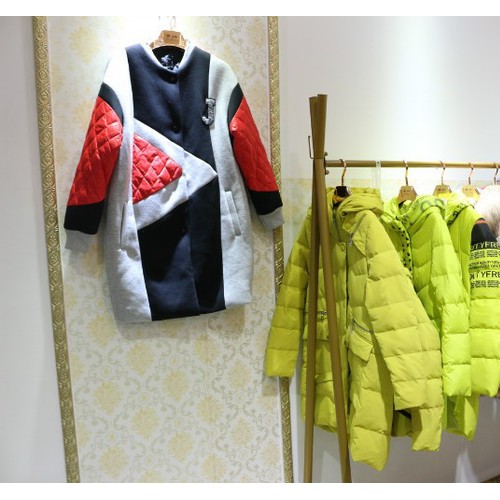 杭州品牌埃文冬装年轻时尚库存羽绒服库存品牌折扣女装折扣店货源图3