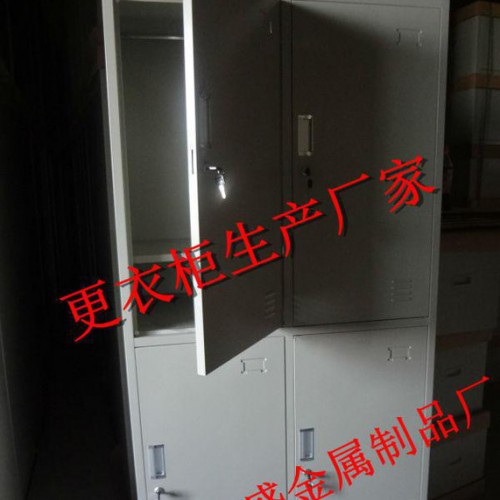 昆山4门更衣柜，4门铁皮衣柜，4门员工换衣柜，工人用更衣柜图3