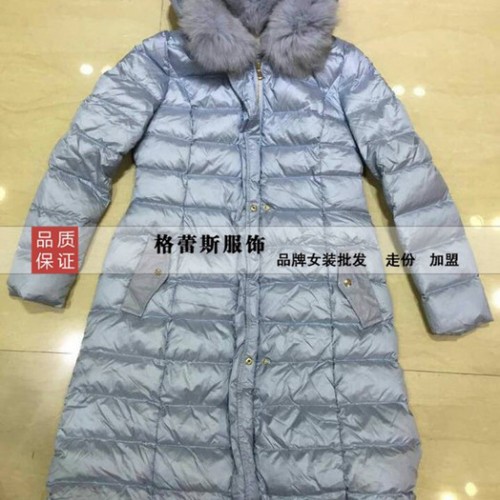 折扣女装代卖，品牌女装代卖，专柜女装批发 全年退换女式羽绒服图4