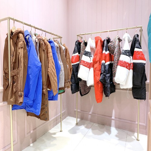女装品牌折扣尚映羽绒服2020冬装批发走份图2