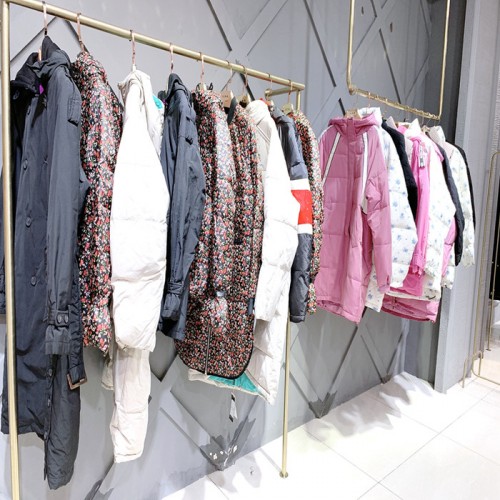女装品牌折扣尚映羽绒服2020冬装批发走份图5