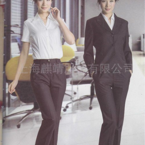 工作服定做 职业西装 韩版西装订做图1