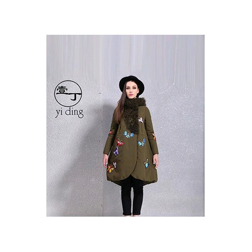 武汉惠品品牌羽绒服批发 京派品牌【壹丁】高端羽绒服尾货批发 武汉汉派大码一手货源尾货服装批发图2