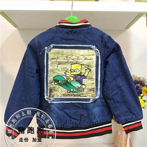 品牌折扣童装 童装尾货 **韩版羽绒服 棉衣 呢子衣批发图3
