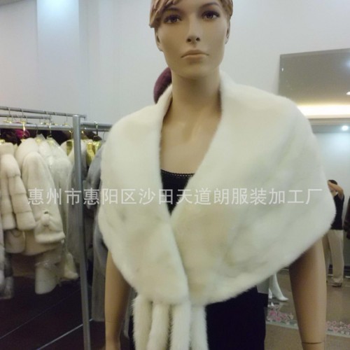 女士皮衣皮草披肩  皮草新款 267图3