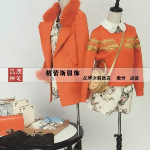 纳纹**2015秋冬款女装女式羽绒服图8