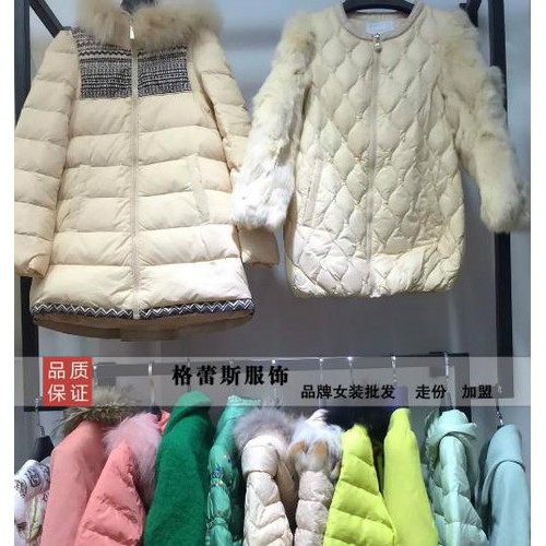 纳纹**2015秋冬款女装女式羽绒服图3