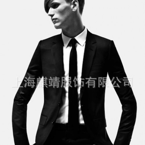 男士韩版西装 男士黄色西装 韩版西装批发图1