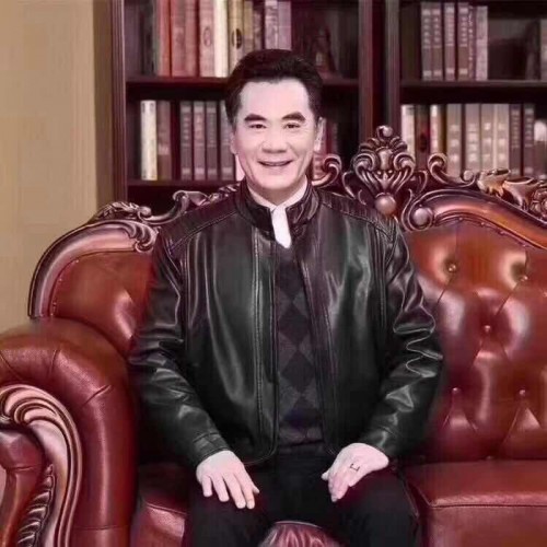 秋冬爆款男士中老年立领PU水洗皮衣韩版时尚外套批发直销图2