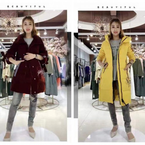 埃文2019新款品牌折扣冬季女装羽绒服批发走份图3