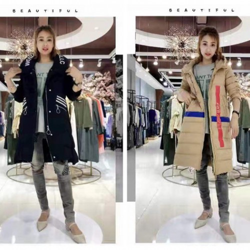 埃文2019新款品牌折扣冬季女装羽绒服批发走份图1