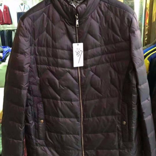 雅鹿商务休闲男装羽绒服90白鸭绒加厚宽松版型品牌尾货批发
