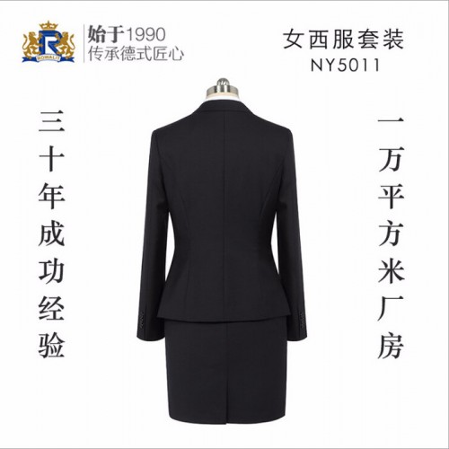 男女职业装同款套装秋冬长袖商务正装西装银行公务员职场工作西装图2
