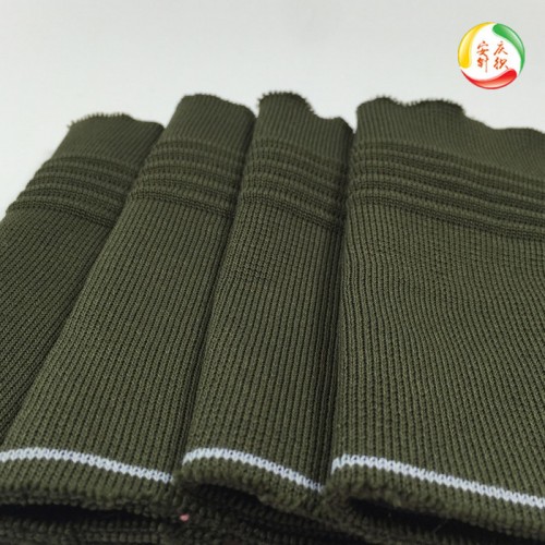 横机定制1*1全涤针织罗纹 全棉平纹螺纹 棒球服袖口下摆领口罗纹夹克羽绒服罗文 运动裤裤脚裤腰罗纹花型自定厚薄自定图2