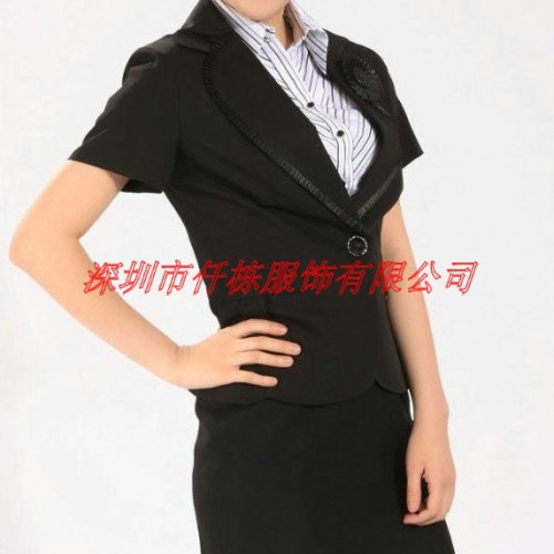 供应深圳厂家女制服西装、衬衫等订做.2016新款衬衫供定制图3