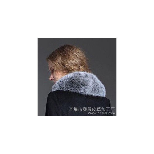 皮草服装毛领  羊绒毛领  皮衣毛领  上衣毛领图3