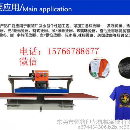 服装烫画机 多功能高压平板t恤烫画机 小型烫印图4