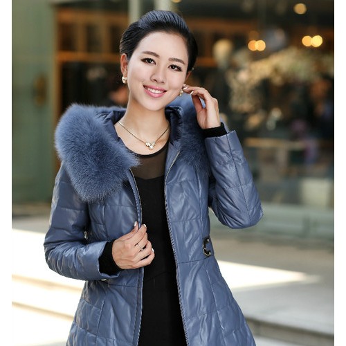 供应皮衣羽绒服1271皮革服装图2