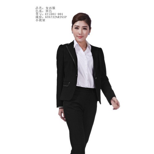 供应韩版商务女装西装可定制2018图3