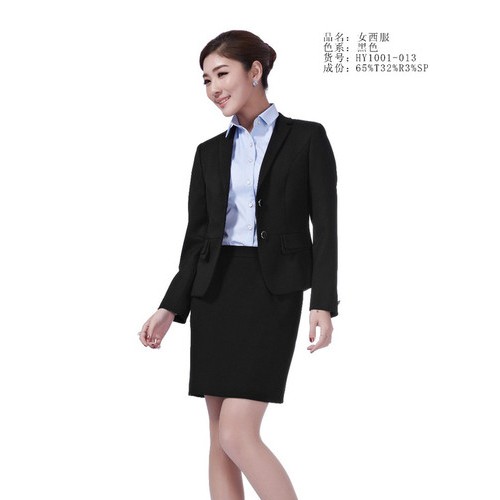 供应韩版商务女装西装可定制2018图2