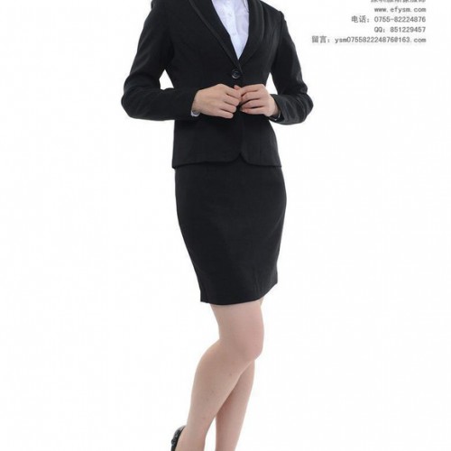 时尚大气一粒扣女士小西装外套 专业西服职业装生产图1