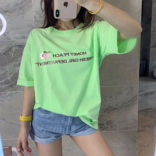广州白马服装批发城女装品牌柏菲特大码女装休闲T恤女装尾货批发图5