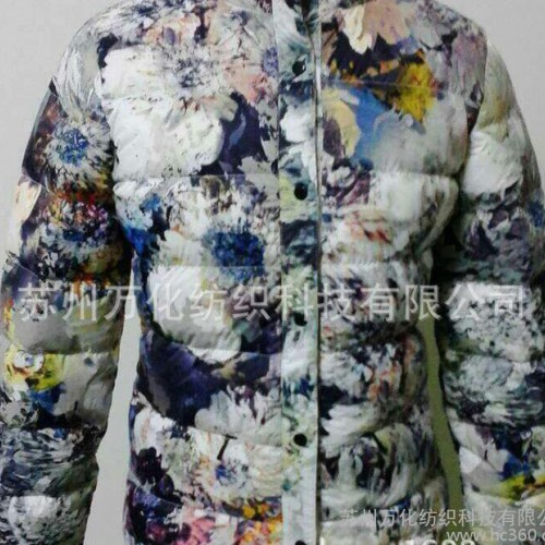 羽绒服面料专业印花尼龙冷转移印花加工尼龙印花面龙数码印花图3