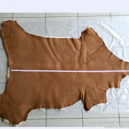 澳州羊皮毛一体 羊剪绒 真皮皮料 羊皮DIY皮衣雪地靴地毯图2