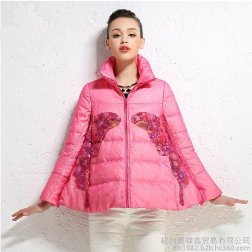 德禄鑫 维伊2014冬季香港时尚羽绒服品牌折扣女装尾货批发图5
