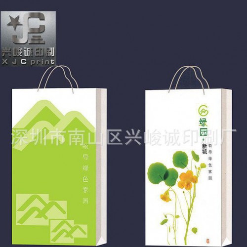 定做 冬装棉衣 羽绒服服装手提纸袋大号购物包装袋子印刷LO图3