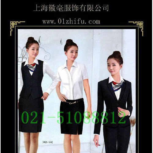 供应上海西服西装,职业装工作服,文员职业装图2
